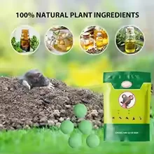 20pcs Mint and Rodent Repellents for Home, Kitchen and Food, Long-Term and Effective Rat Repellent Pellets, Deterrent Pills for