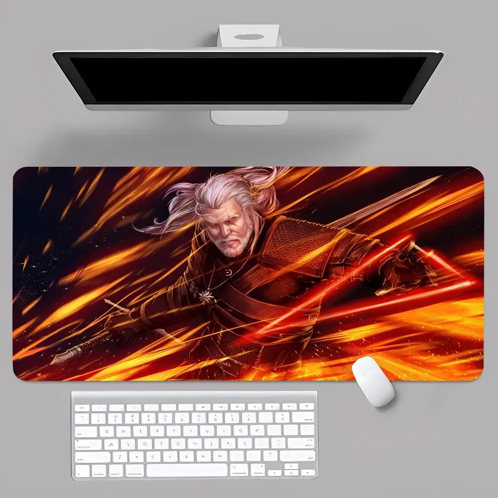 Hot Games W-Witchers MINISO Mouse Pad Anime Game Mouse Pad Computer Desk Pad Office Carpet Laptop Mouse Pad