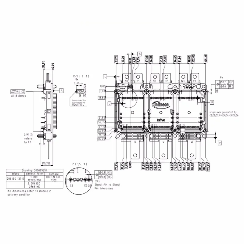 

FS820R08A6P2B FS820R08A6P2LB FS950R08A6P2LB IGBT Original Module