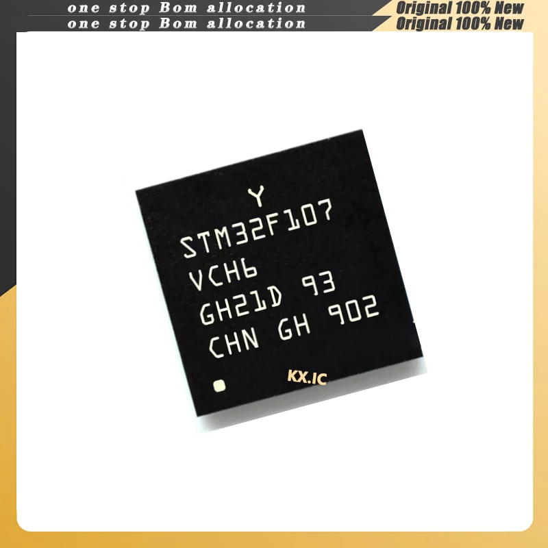 STM32F107VCH6 STM32F10 S32F107VCH6 BGA 1 TEILE/LOS MStock NEUE Original