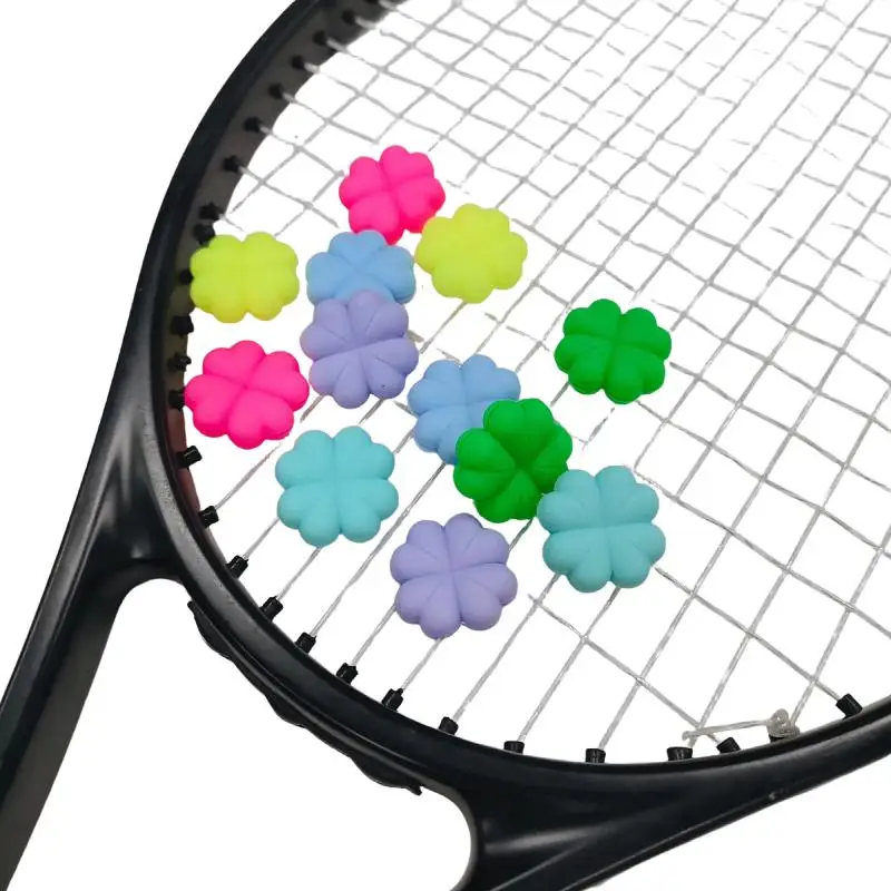 1 5Pcs Silicone Tennis Racket Anti Vibration Damper Shock Absorber Practical Tennis Game Spare Accessory
