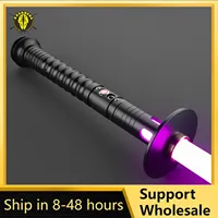 Lightsaber Neopixel Jedi Laser Sword Metal Hilt Heavy Dueling Sensitive Smooth Infinite Changing Hitting Sound LTG Light Saber