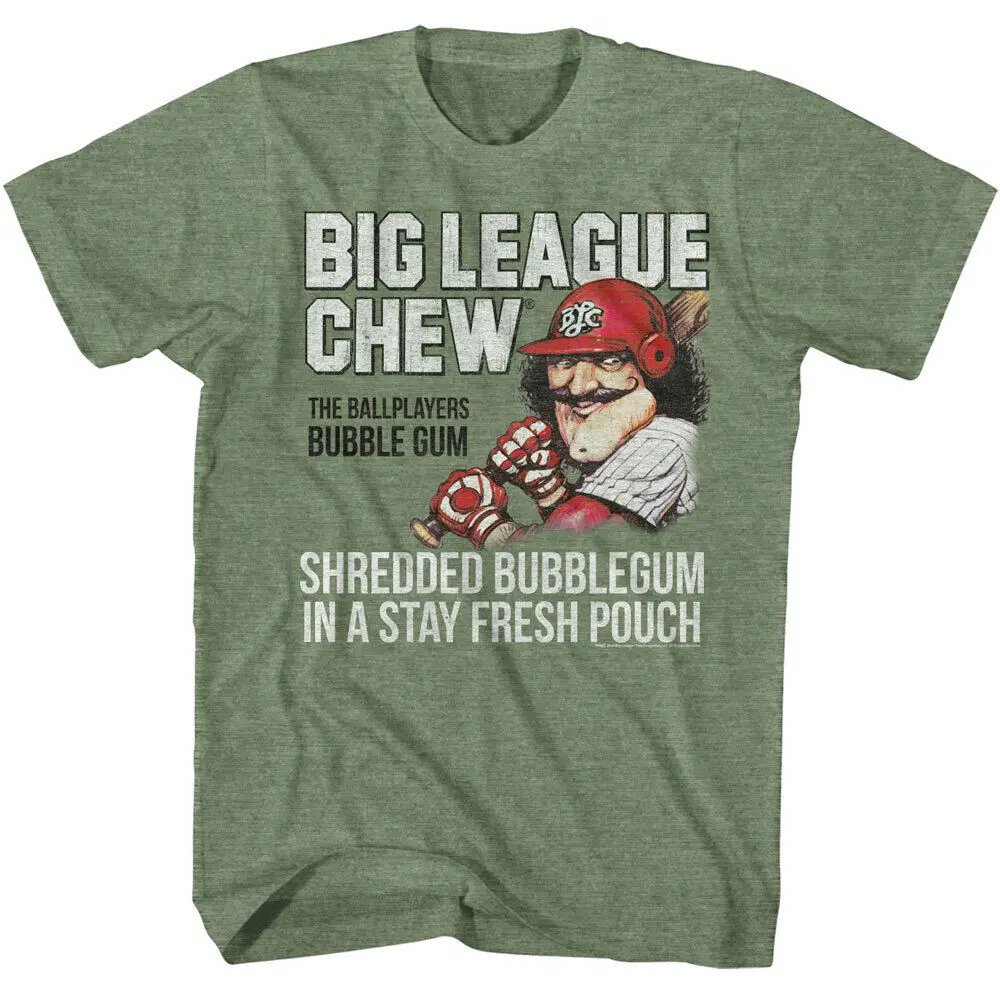 Big League Chew Bubblegum Baseball T-Shirt Pitchers Circle Retro 80's Merch