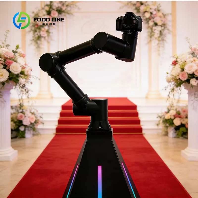 Commercial 360 Photo Robot Portable Robotic Camera Arm Automatic Product Photography Machine with Case for E-commerce Studio Liv