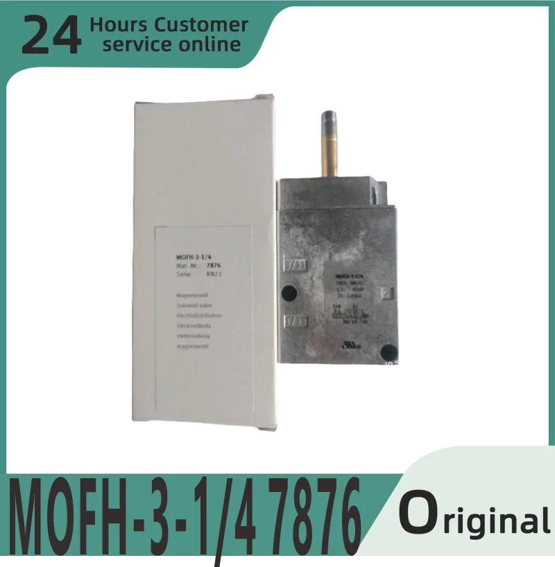 

Совершенно новый оригинальный электромагнитный клапан MOFH-3-1/4 7876.