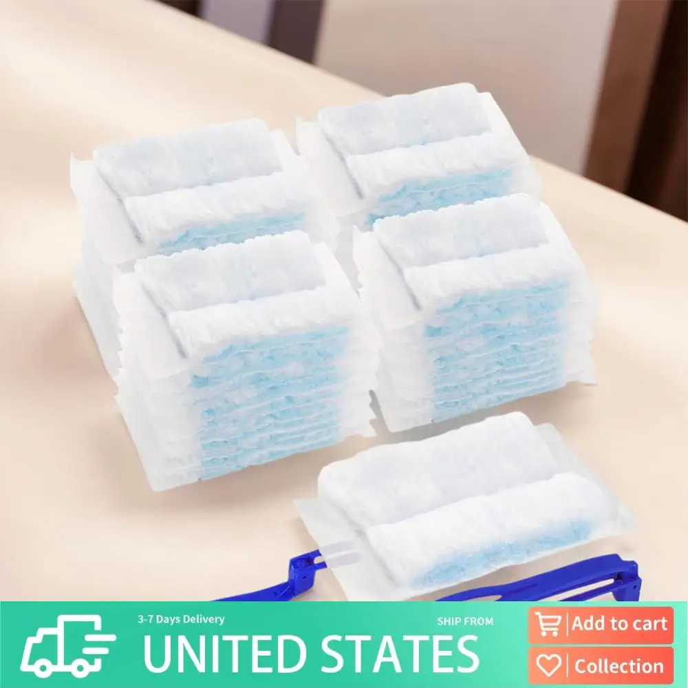 

Набор из 40 электростатических одноразовых пылесборников с 2 ручками для удаления статического электричества и пыли, для уборки дома