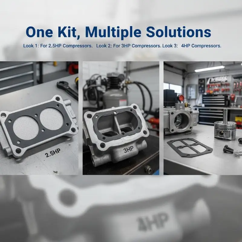 

5pcs/set Air Compressor Cylinder Head Base Valve Plate Gaskets Washers For 2070 Type Air Compressor Pneumatic Parts