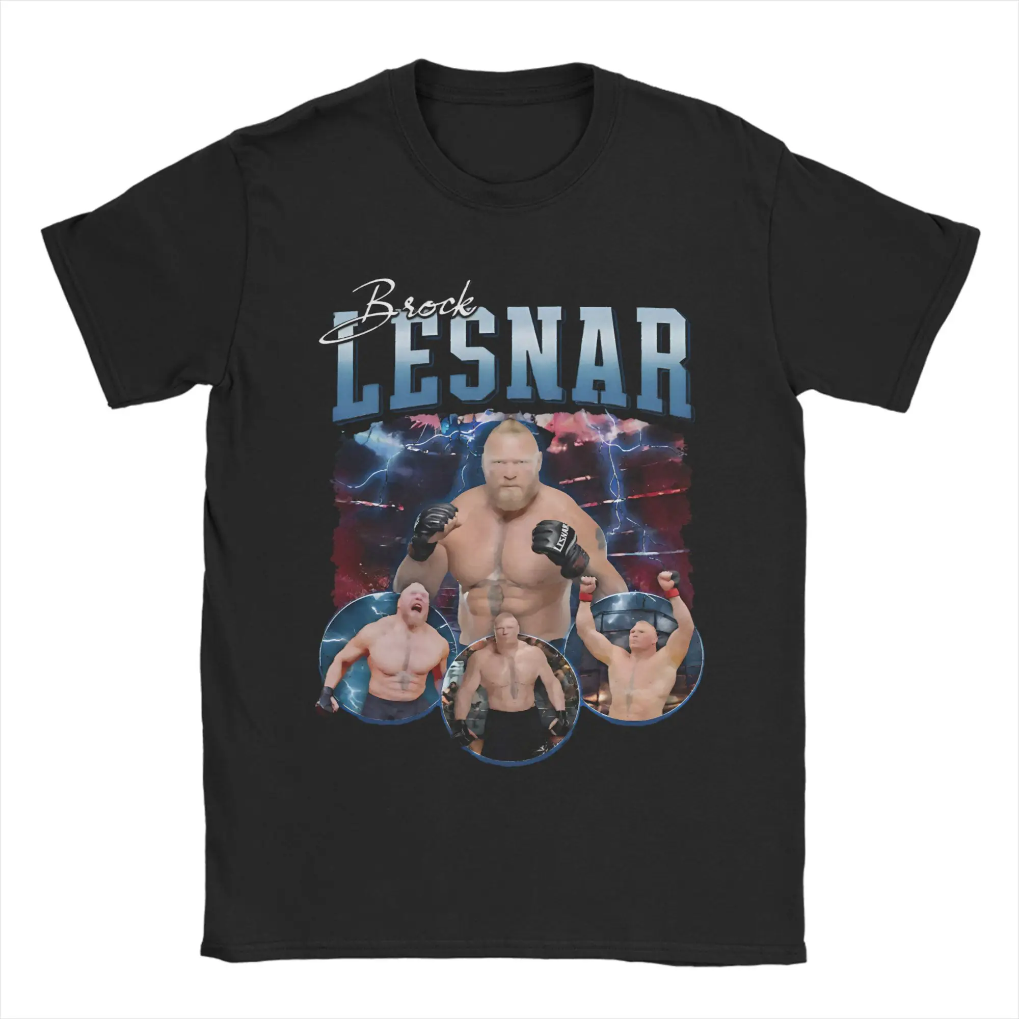 Brock Lesnar Beast Incarnate T-Shirt Summer Wrestler Y2K T Shirts 100% Cotton Harajuku Tshirt For Men Short Sleeve Design Tops