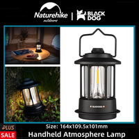 Naturehike-BLACKDOG Outdoor LED Atmosphere Lamp Rechargeable IPX3 Waterproof Portable Camping Tent Lighting Lamp Use With Tripod