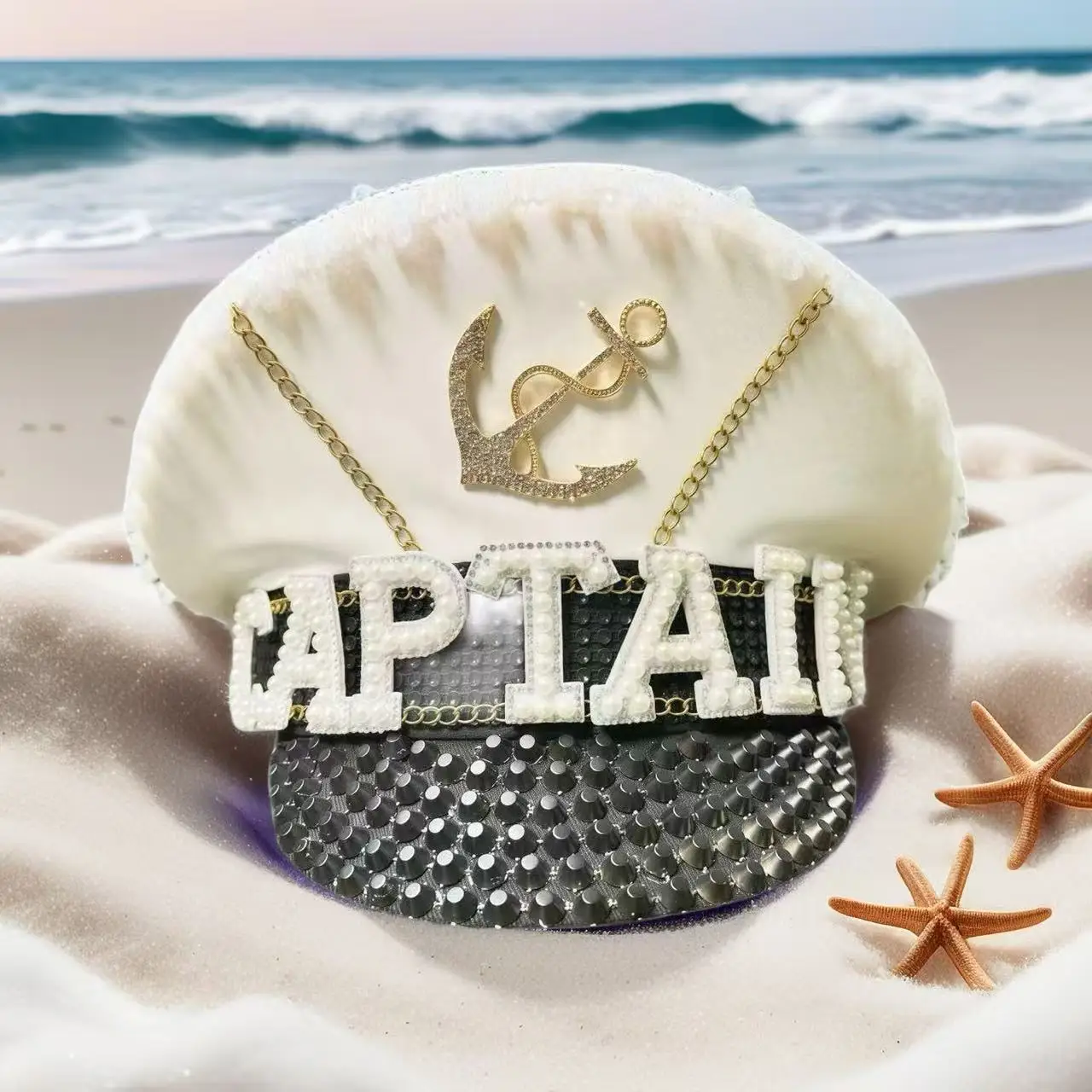 

Капитанская шляпа в стиле стимпанк со стразами для Марди Гра, карнавала, рэв-фестивалей, аксессуары и праздничная шляпа для женщин и мужчин