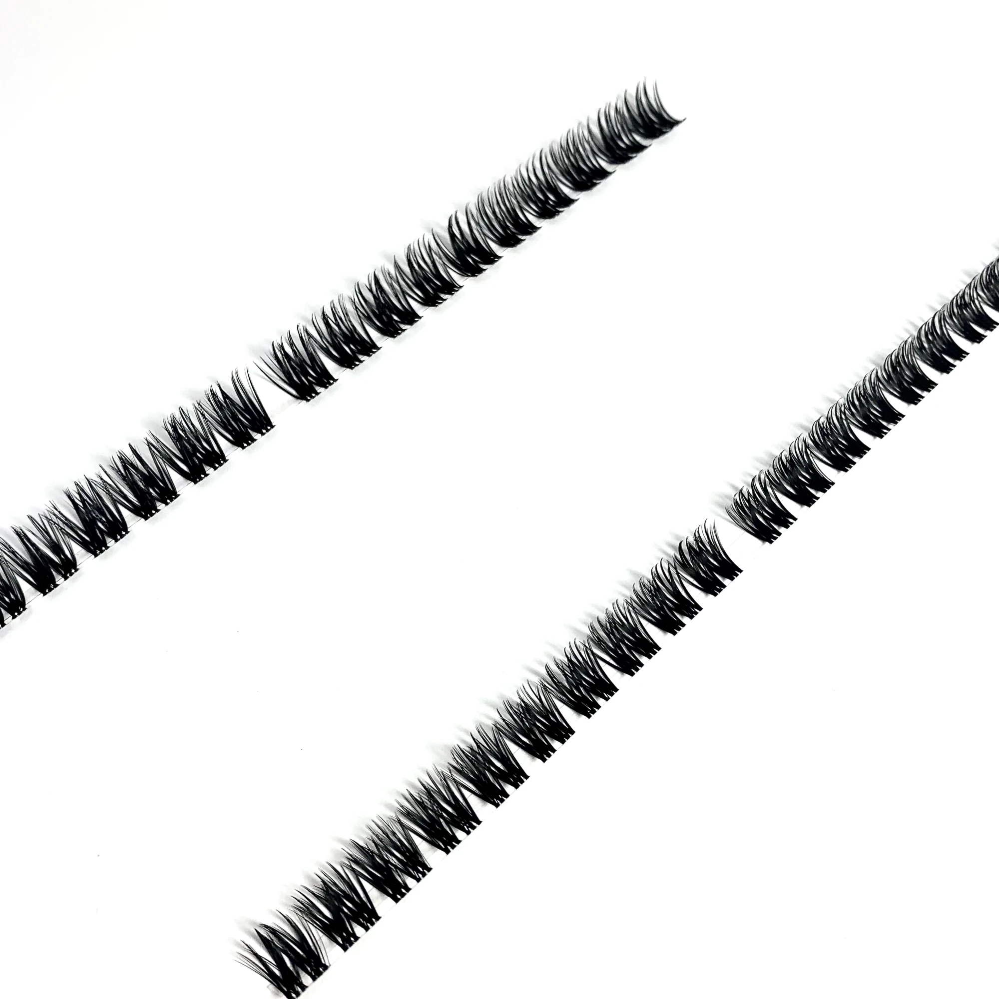 1 Pc Lash Ribbon Diy Eyelash 20 Pcs Out Of 1 Ribbon,Fluffy D Curl Lash Extension Lash Clusters Diy At Home