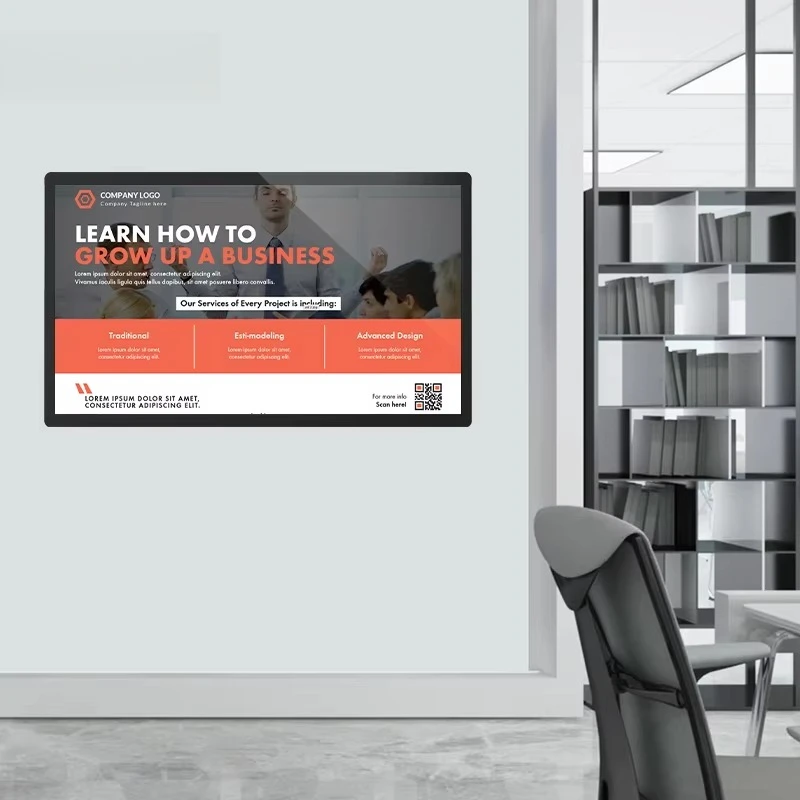 

Gold Seller 21.5 Inch Wall Mounted Capacitive Touch Screen Digital Signage RJ45 USB SD Card Access Big Screen Animation Retail S