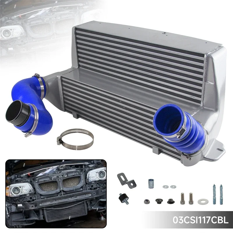 Black/Blue/Red Competition Intercooler Kit for EVO III BMW 335(x)i E90/E91/E92/93 335is E92 135i E82/E88 1erM E82 N54&N55 Engine