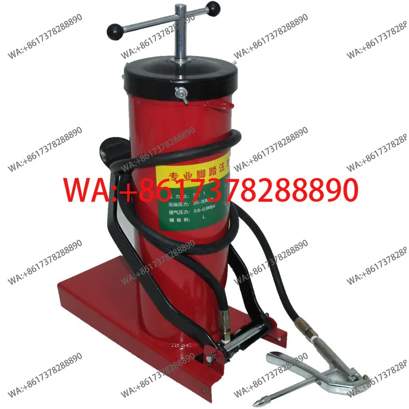 Foot-pedal butter machine Foot-pedal butter gun High pressure oil injector Grease filler Forklift GZ-2 Manual truck