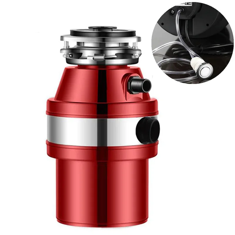 370W Food Waste Disposer Stainless Steel Crusher Blade Super Abrasive Food Grinder