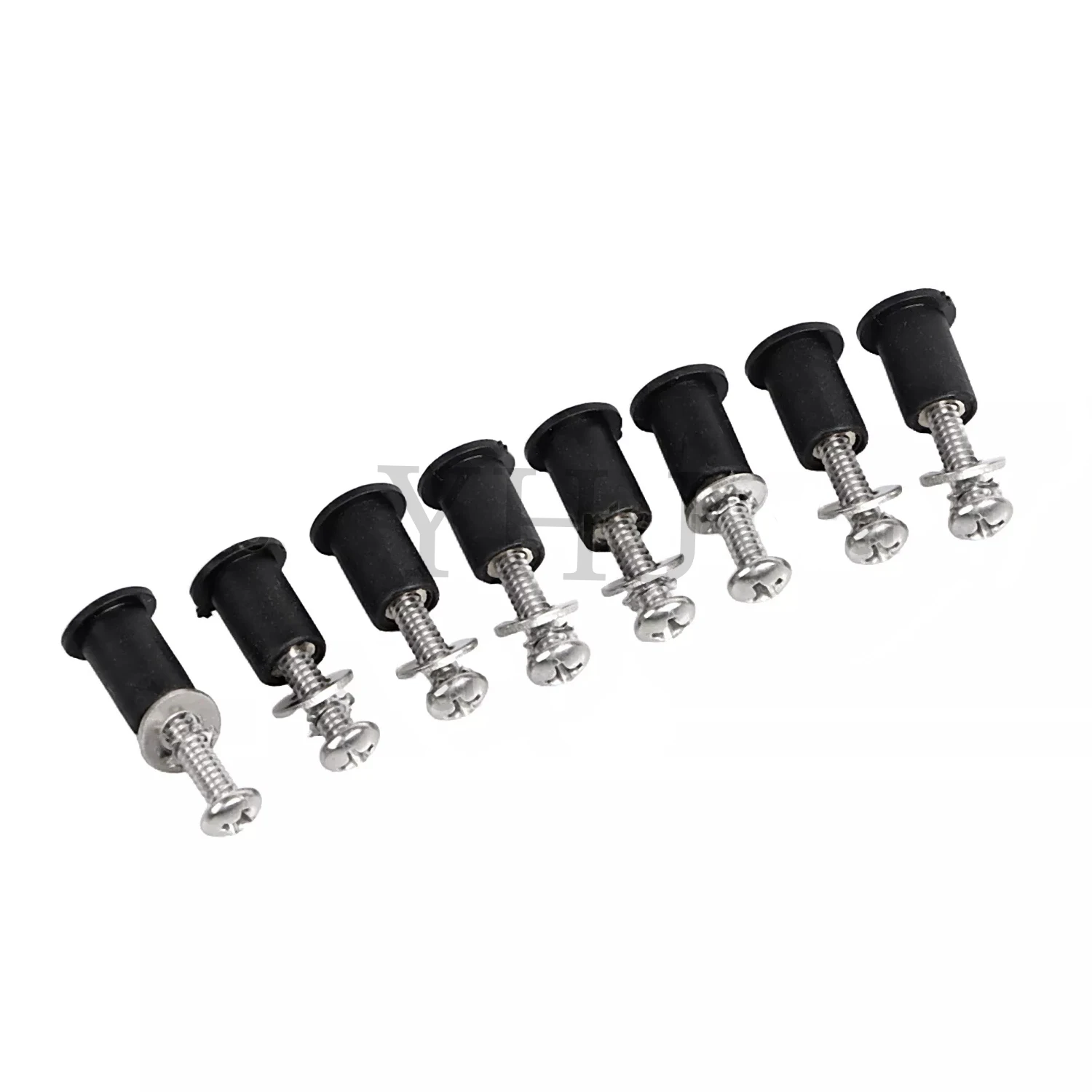 Tornillos de acero inoxidable para motocicleta Harley Davidson, Kit de tuercas de góndola para Faro, cubo, 8 piezas