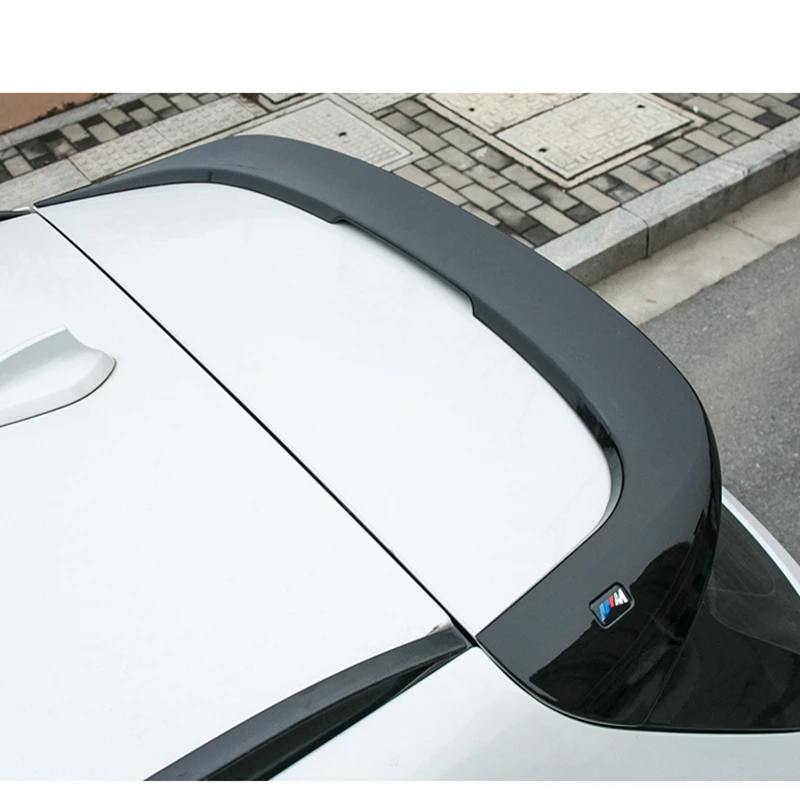 For BMW X1 F48 Spoiler 2017-2019 BMW 1 series hatchback ABS Material Car Rear Wing Primer Color Rear Spoiler For BMW X1 Spoiler