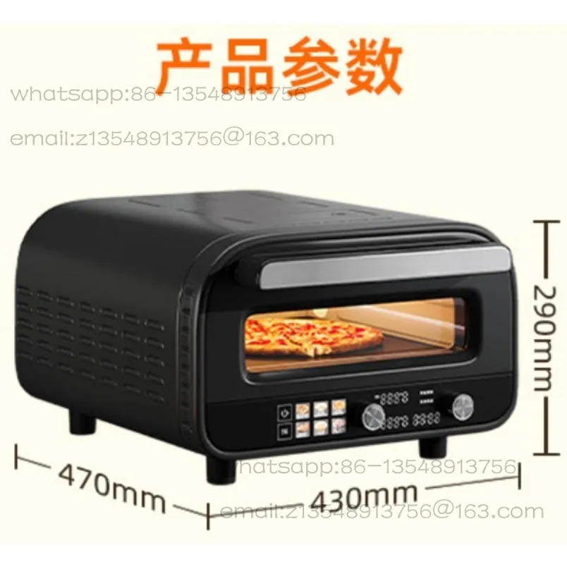 E8 Pizza Oven High Temperature Household Professional Kiln Electric Oven Spot Quick Shipping