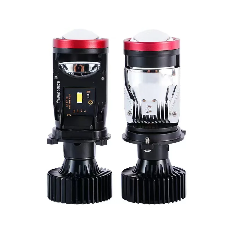 Y7D Y8 Bi-LED H4 Mini Projector Lens Canbus Bulb High Beam Low Beam Headlight 120W Automobles Spotlight RHD LHD 6000K 12V 24V