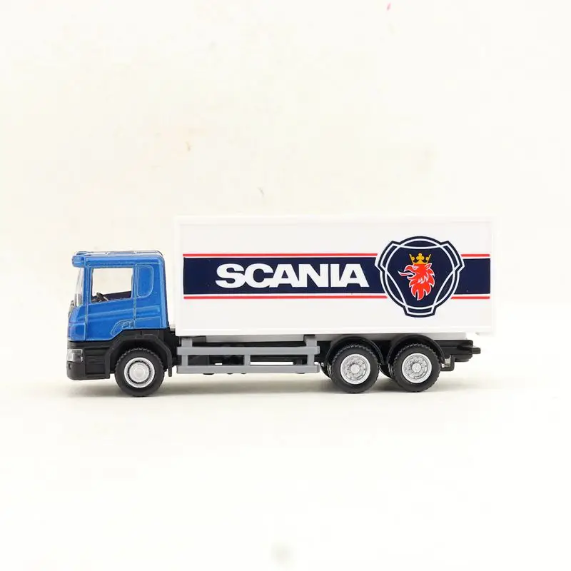 RMZ City 1:64 Scale Diecast Vehicle Toy Car Model Scania Container Truck Engineering Cargo Transport Educational Collection Gift