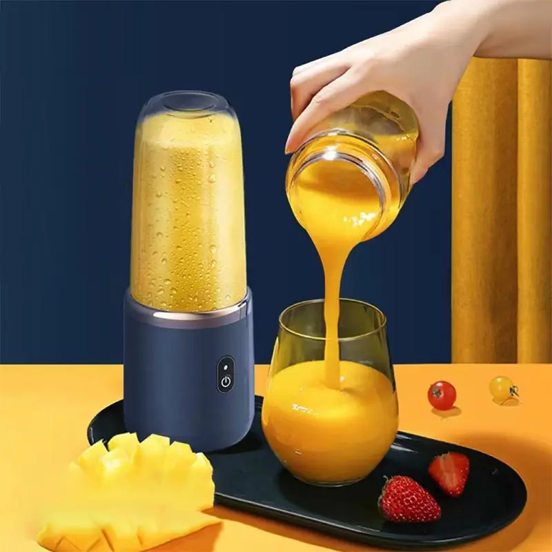 New Electric Mini Juicer Orange Juice Maker Portable Blenders Fruit Blender Vegetable Chopper Mixer Squeezer  Rechargeable