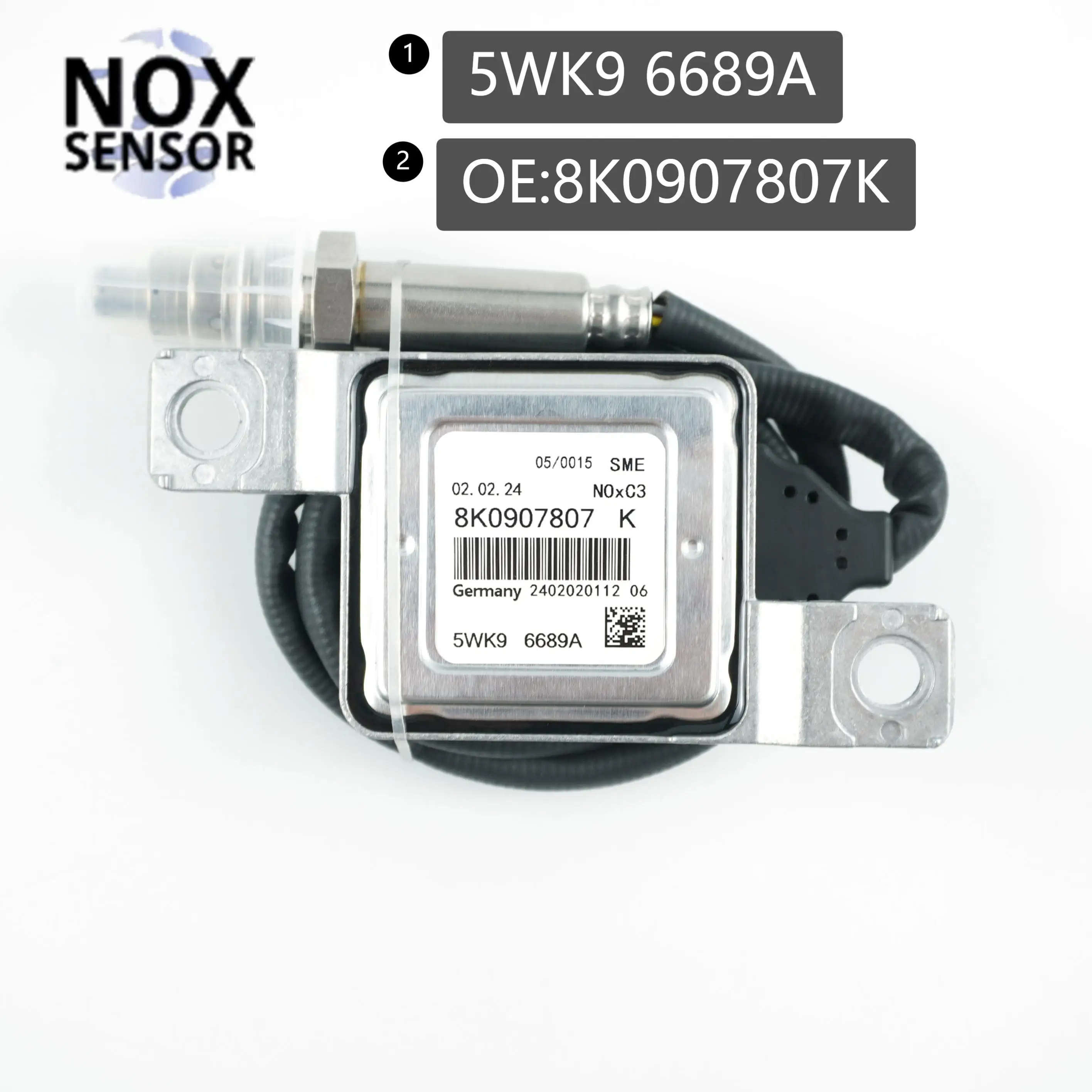 

8K0907807K 5WK96689A датчик оксида азота Nox VW/Passat 2,0 5WK9 6689A для Audi OEM 8K0907807K 5WK96689A