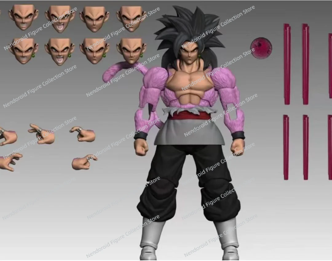 KW ドラゴンボール ブラック悟空 孫悟空 孫悟飯 アニメアクションフィギュア 超サイヤ人 映画版 DBZ モデル 多種類アクセサリー付き