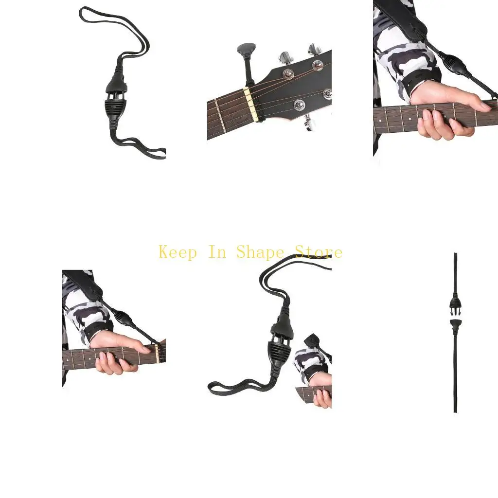 

U1JC Простой в использовании быстроразъемный инструмент для акустической гитары Быстросъемный адаптер ремня для акустической к