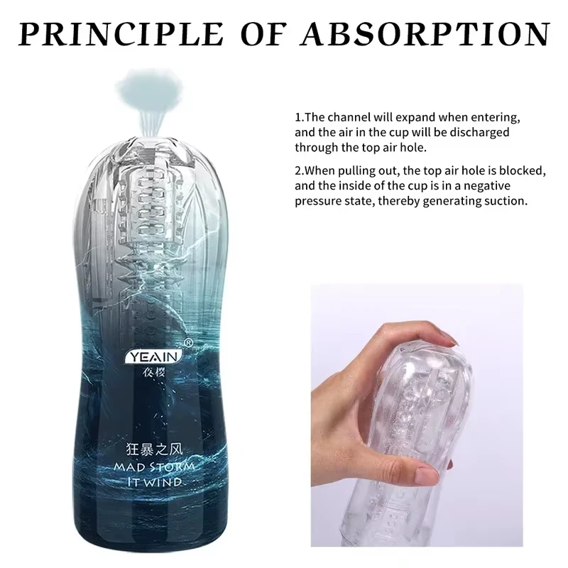 Flesh Vibrating Light Massager Vagina Real Pussy Sex Masturbation Adult Toys Male Masturbator Cup For Men Silicone Product view 5