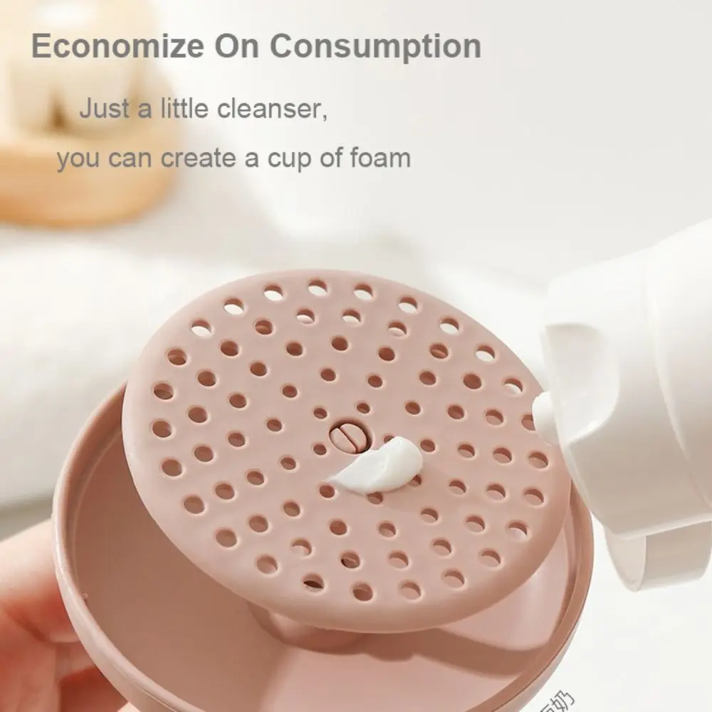 Practical Facial Cleanser Foam Maker Cup Rapid Foaming Portable Foamer Whisk Cute Shampoo Skin Care Foamer Tool