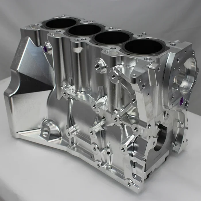 Custom CNC Aluminum Billet Block Turbo Racing Engine Intake Manifold Enclosure