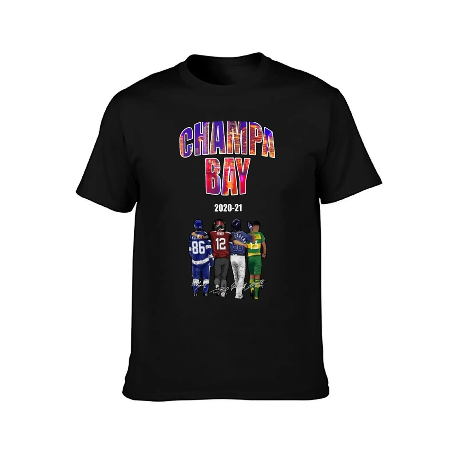 Champa Bay T-Shirt Urban Style Casual Short Sleeve Top T-Shirt