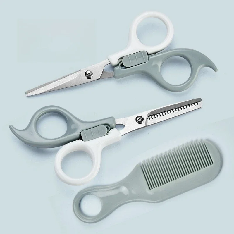 

3pcs Haircut Scissor Set Premium Hairdressing Scissors For Baby Kids Home Salon Use Portable Styling Tools Anti-Corrosion