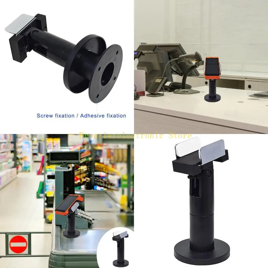 G8DB Adjustable POS Terminal Mount With Cable Management Rotatable POS Machine Stand For Retail Stores Countertops