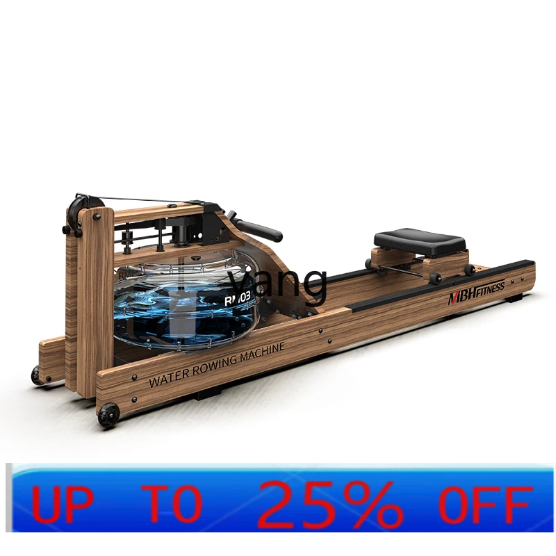 

LTT оригинальный механический водостойкий гребной тренажер из цельного дерева, домашнее оборудование для аэробики, бесшумный складной