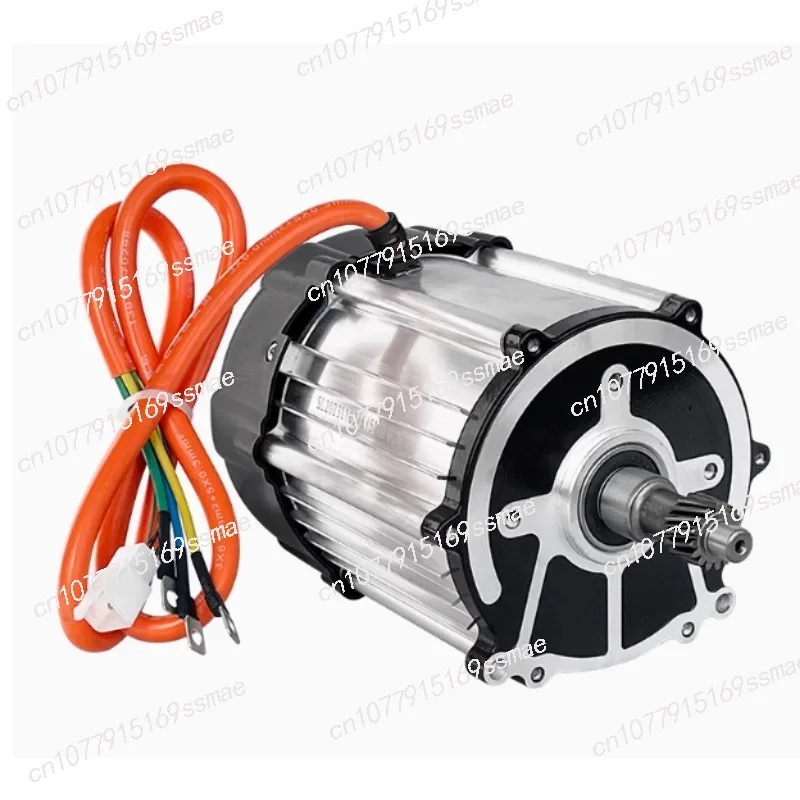 48V 60V 72V 3200RPM 3900RPM High Speed Brushless DC Differential Motor 1500W 1800W Electric Tricycle