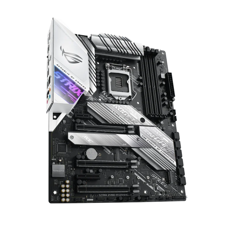 Placa-mãe ASUS ROG STRIX Z490-A GAMING LGA 1200 (Intel 10a geração) Intel Z490 SATA 6 Gb/s ATX Intel