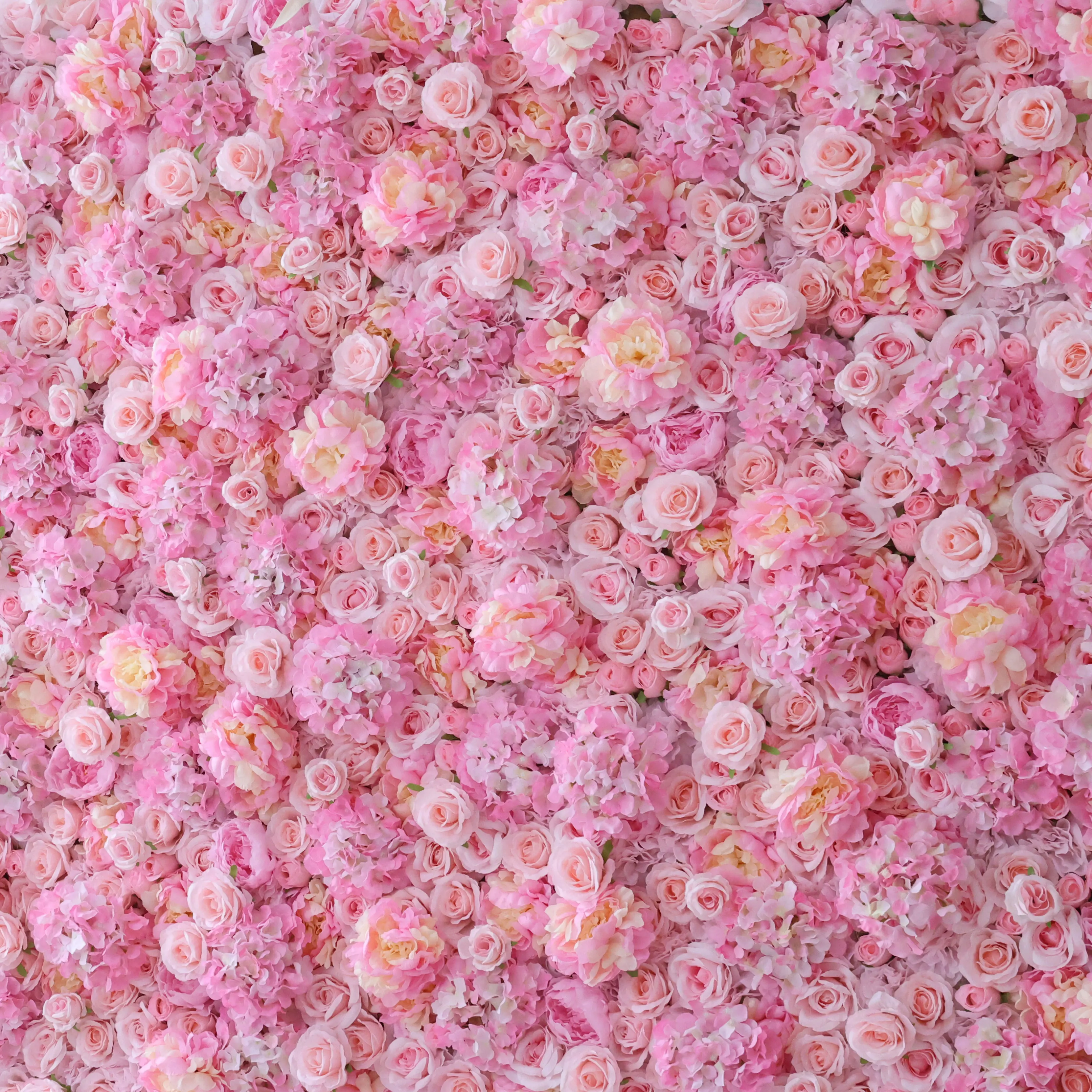 Imagem -04 - Yuliflower-custom 3d Faux Silk Rose Painel de Parede Casamento Backdrop Decoração Parede de Flor Artificial