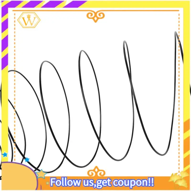 A01K-10X 3D Printer Pen Filament 1.75Mm PLA 10M(Black PLA)