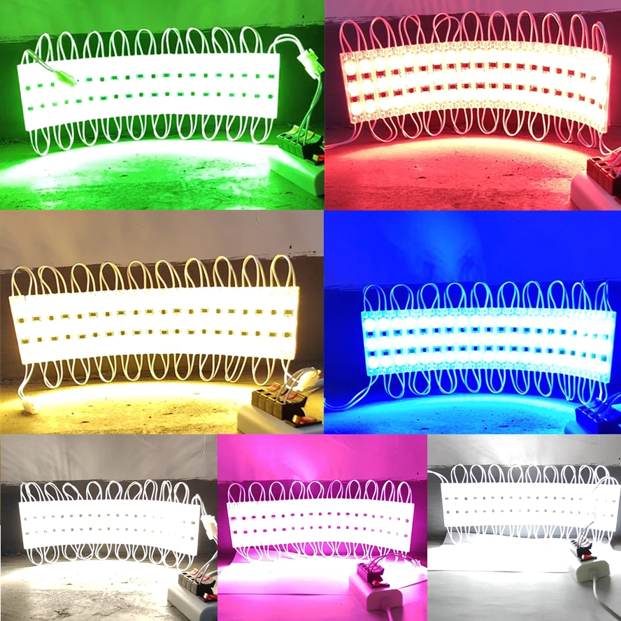 60LEDs 220V Highlight Led Module Waterproof Foldable COB Light Strip Backlight Shop Banner Luminous Character Outdoor Decoration