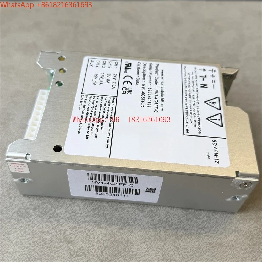 Limited Offer NV1-4G5FF-C AC DC Enclosed Medical Adjustable Power Supply, Four Output 24V/5V/± 15V 180W Switching Power Supply