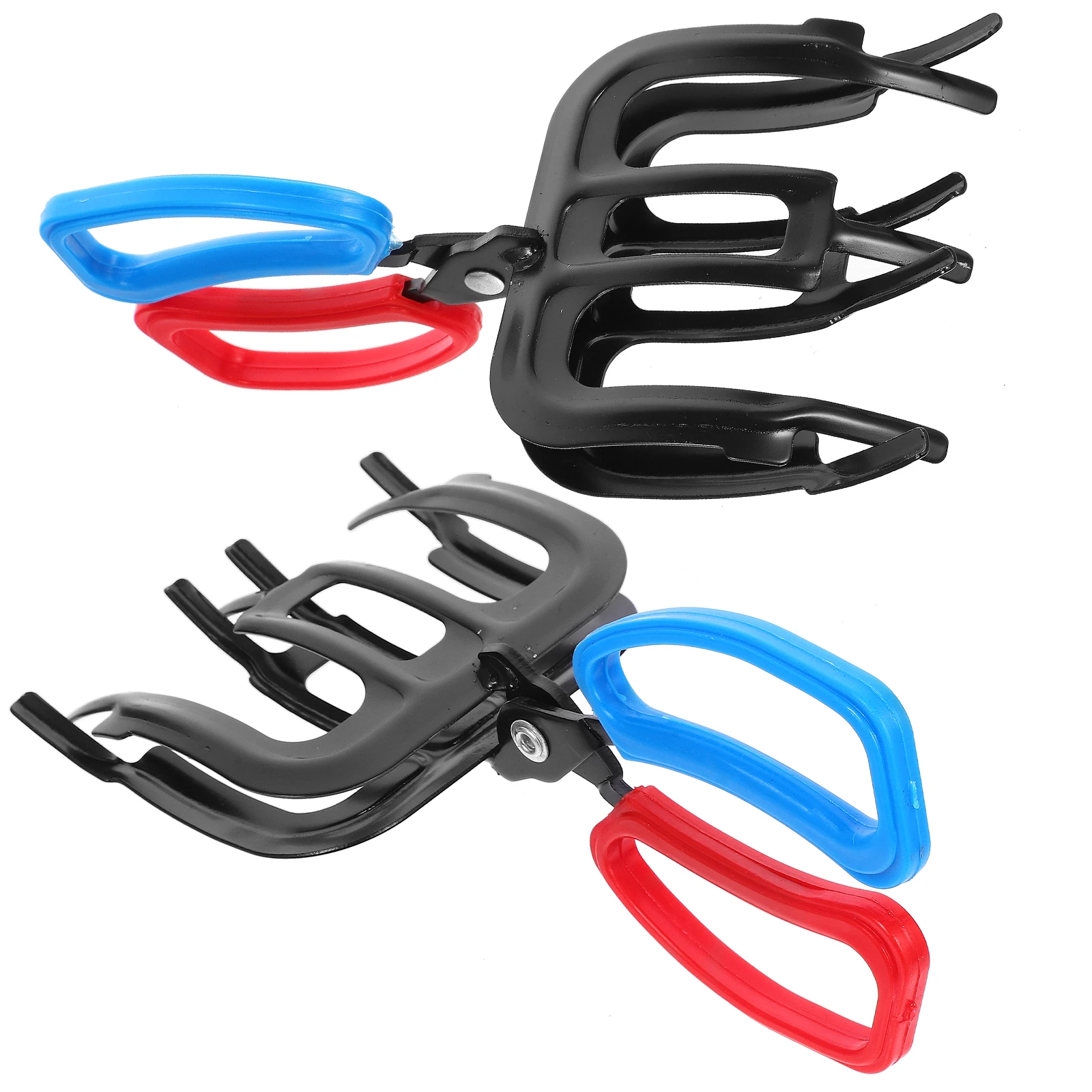 

2PCS Fish Grabbers Holders Controller Fish Grip Holder Clamp Fishing Tools Metal Soft Anti-Slip Handle Outdoor Gifts