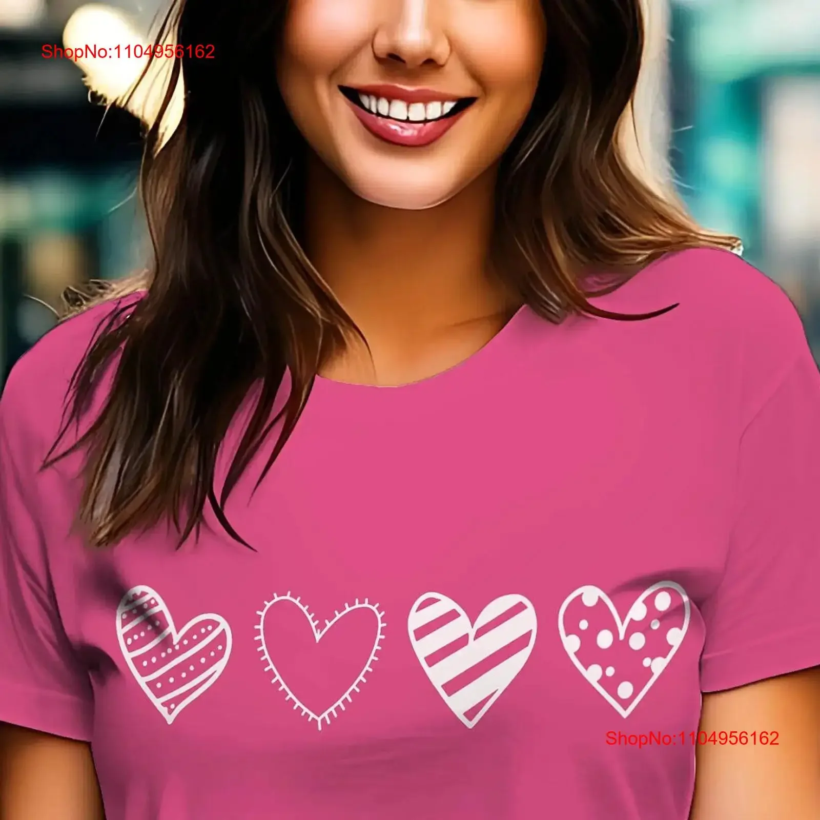 Herzen schwarz weiß T Shirt Statement Liebe Inspiration Freundschaft Herz Botschaft LGBTQ minimalistisch Valentinstag 472APT2