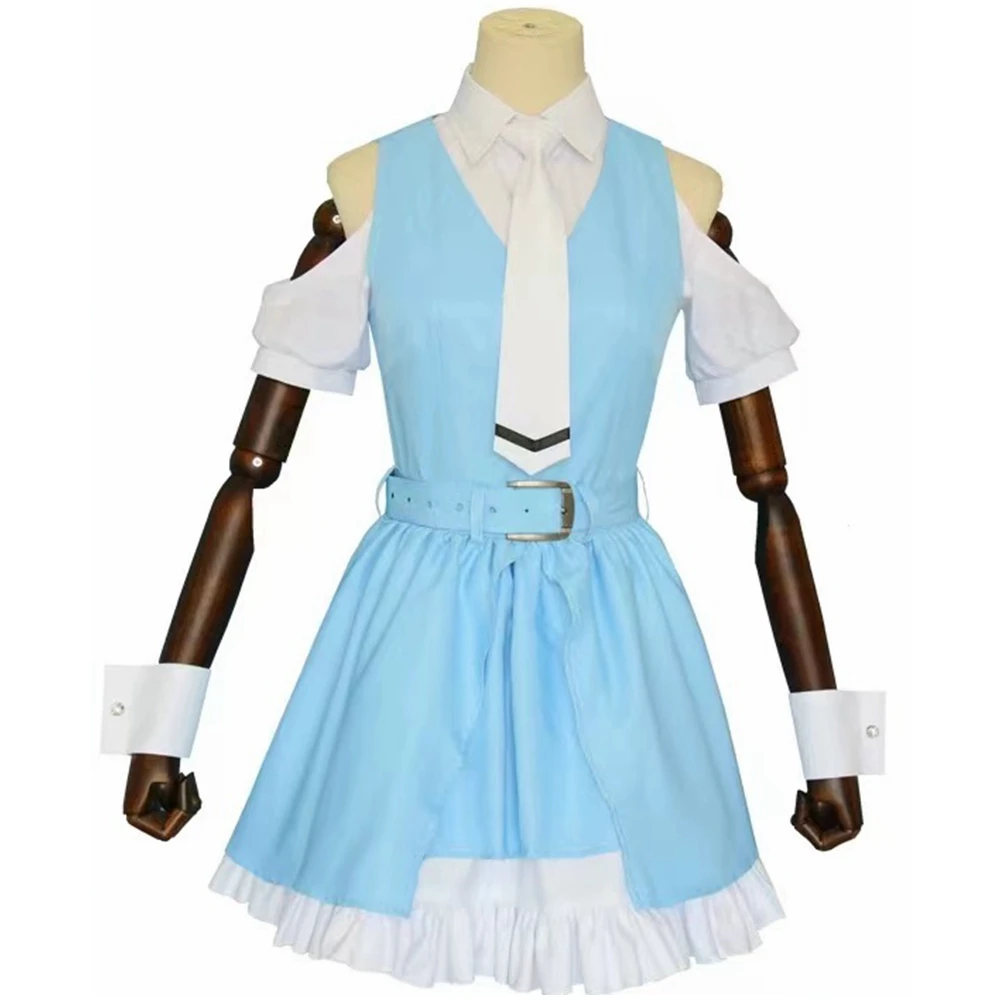 

XIN LAI SEN Unisex Anime Cos Teramoto Yuuka Cosplay Costume Halloween Uniform Custom Size