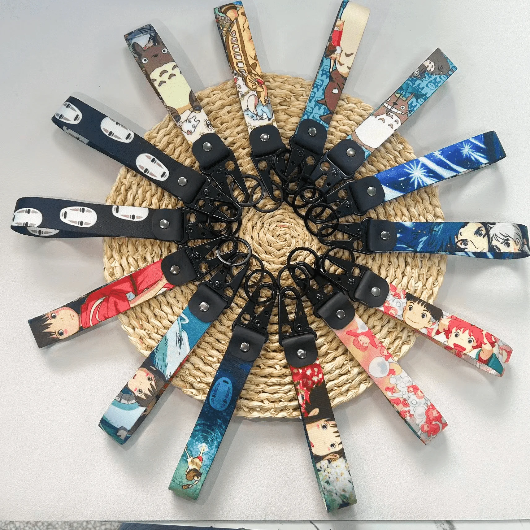 Eagle Beak Keychain Anime Figures  Short Lanyards Used in Phone Rope Badge Holder USB Pendant Portable Key Lanyard