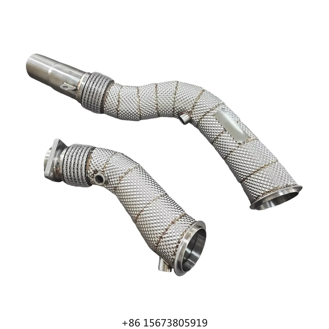 

F80 M3 F82 M4 S55 Heatshield Downpipe Engine S55 F80/F82 Fit Heatshield Stainless Steel High Flow Boosts Power Reduces Backpress