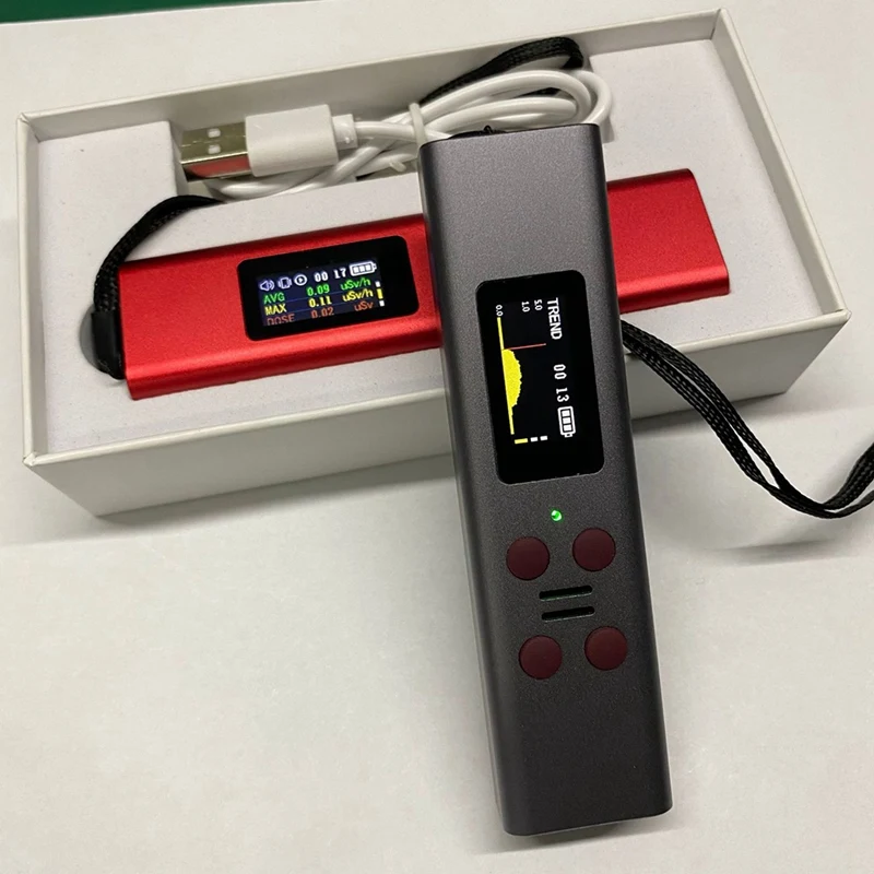 Portable Nuclear Radiation Detector Geiger Counter Tester Dosimeter