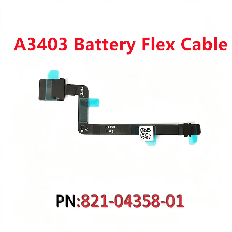 Original New Laptop Battery Flex Cable For MacBook Pro 16-inch A3403 EMC8895 M4 Pro Late 2024 Year