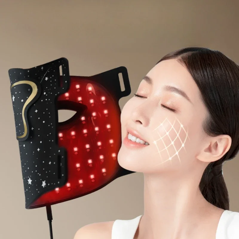 Photonic Skin Rejuvenation Mask Instrument Led Beauty Cover‌ Household Convenient Beauty Instrument Practical Mask Instrument