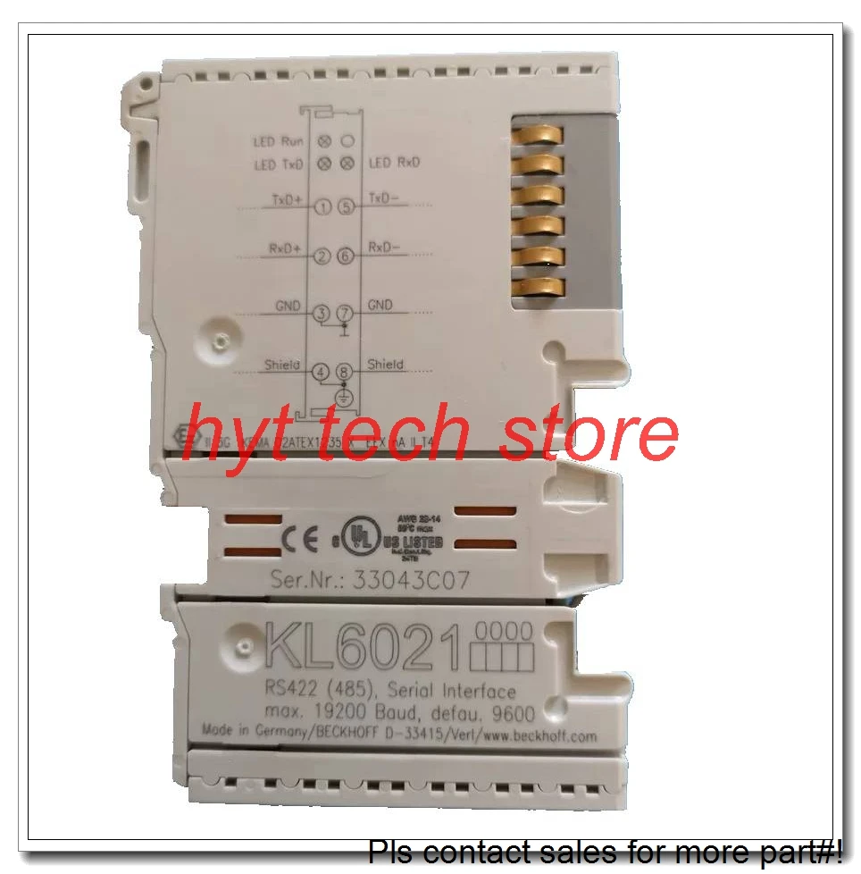 KL6021 modulo terminale quantità digitale originale BECK HOFF, 100% di buona qualità